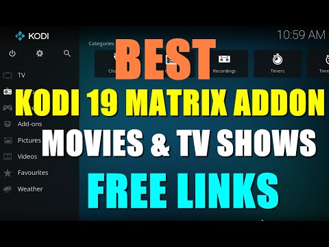 Read more about the article BEST MOVIE & TV SHOW ADDON FOR KODI 19 MATRIX – FREE LINKS
